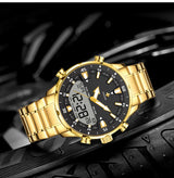 WWOOR Mens Luxury Digital