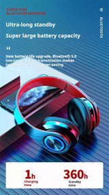 wireless bluetooth gaming headset with microphone