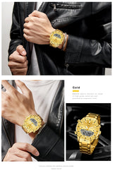 WWOOR Mens Luxury Digital