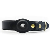 Leather Cat Collar with GPS IllumniWave