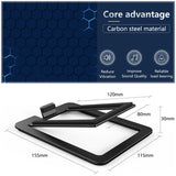 carbon steel tabletop speaker stand