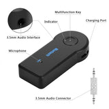 2 in 1 Bluetooth 5.0 receiver transmitter 3.5mm aux adapter