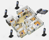 2.4GHz long range cordless answering machine phone
