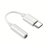 USB C to 3.5mm aux audio adapter
