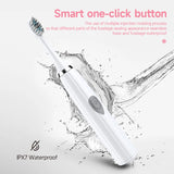 portable battery electric toothbrush for adults