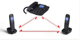 2.4GHz long range cordless answering machine phone
