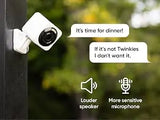 Alt Tag: Wyze Cam v4 2K HD WiFi Security Camer outdoor WiFi security camera with spotlight mounted on wall, louder speaker and sensitive microphone