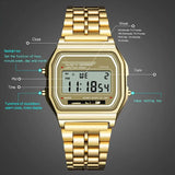 Unisex Steel Strap Watch Multifunction