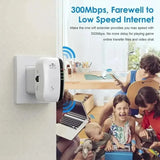 mini 2.4GHz WiFi extender signal booster 