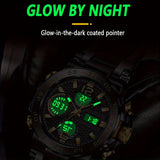 Men’s Waterproof Dual-Display 