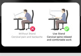 portable adjustable laptop stand with heat dissipation