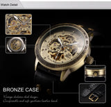 men's waterproof automatic mechanical watch
