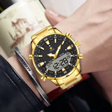 WWOOR Mens Luxury Digital