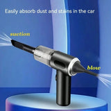 Alt Tag: 120W cordless handheld vacuum cleaner for home and car with suction and blow modes for easy car dust and stain cleaning