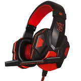 wired gaming headset with noise cancelling mic