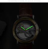 golden bridge skeleton automatic men's 