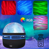 star galaxy ocean wave projector night light for bedroom