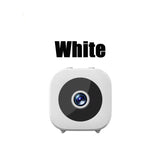 Alt Tag: White 4K Mini WiFi Security camera, compact waterproof motion detection smart home surveillance device