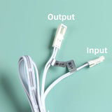 Alt Tag: IR Motion Sensor Switch input and output connector cable for 12V/24V LED lighting, hand wave soft on/off control