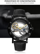 golden bridge skeleton automatic men's 