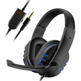 3.5mm wired gaming headset with microphone