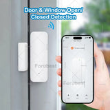Alt Tag: ZigBee Door & Window Sensor smart wireless door and window open/closed detection with mobile app alert