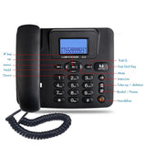 2.4GHz long range cordless answering machine phone