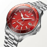 unisex red fashion wristwatch gift