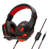 wired gaming headset with noise cancelling mic