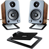 carbon steel tabletop speaker stand