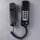 corded wall mount landline telephone with mute and redial