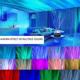 star galaxy ocean wave projector night light for bedroom