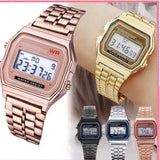 Unisex Steel Strap Watch Multifunction