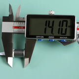 Alt Tag: IR Motion Sensor Switch measured with digital caliper showing 14.10 mm width, 12V/24V hand wave soft on/off sensor