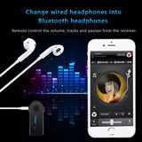 2 in 1 Bluetooth 5.0 receiver transmitter 3.5mm aux adapter
