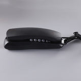 corded wall mount landline telephone with mute and redial