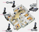 2.4GHz long range cordless answering machine phone