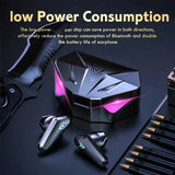 X15 TWS Bluetooth gaming earbuds with LED display