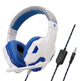 wired gaming headset with noise cancelling mic