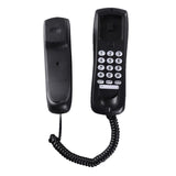 corded wall mount landline telephone with mute and redial