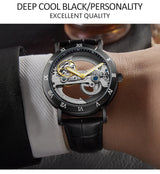 golden bridge skeleton automatic men's 