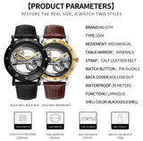golden bridge skeleton automatic men's 