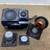 1 inch silk film tweeter 2 inch full range speaker 