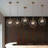 Scandinavian Minimalist Glass Pendant Light IllumniWave