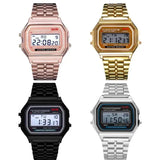 Unisex Steel Strap Watch Multifunction