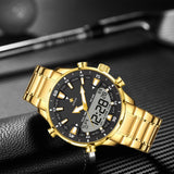 WWOOR Mens Luxury Digital
