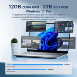 Intel Core i7-8650U Slim 14.1-Inch Laptop with Windows 11 Pro