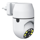 Smart Life Wireless IP HD Camera plug-in indoor security camera with HD video, human auto-tracking, two-way audio and night vision