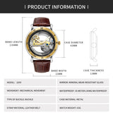golden bridge skeleton automatic men's 