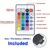 bluetooth app controlled 5050 RGB LED strip lights
